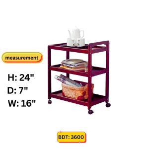 3-Tier Multipurpose Rack