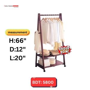 Wooden Coat Rack