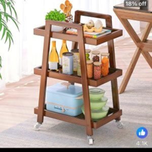 Wooden Kitchen trolley /serving trolley